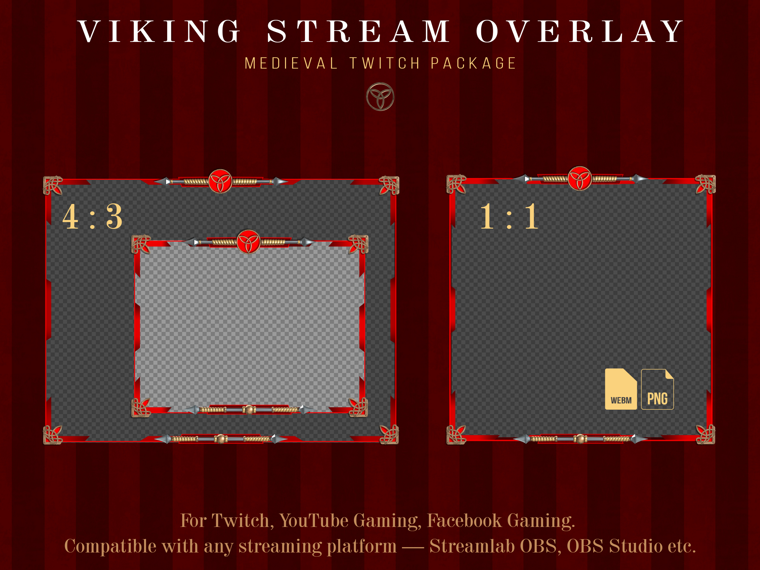 Just Chatting Overlays for Twitch and  Streamers